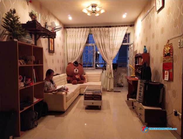 SHARE PHÒNG tại tầng 6 chung cư SACOMREAL 584  Quận Tân Phú