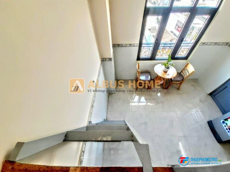 Phòng trọ Mới 100% có gác- Nội thất- Khoá vân tay