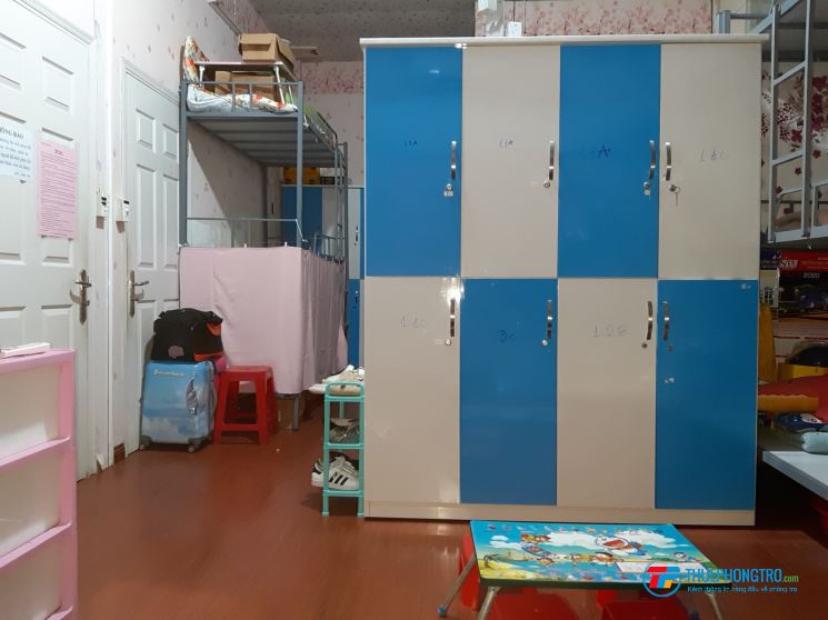 KTX Phạm Hùng máy lạnh, máy giặt, tắm nước nóng