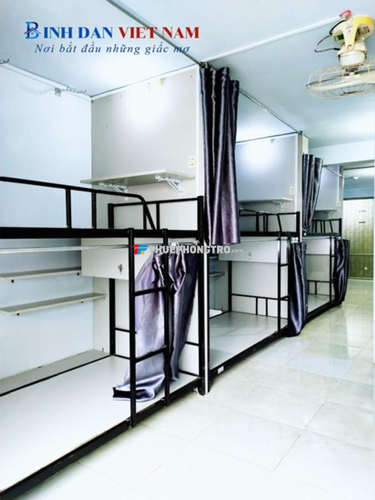KÝ TÚC XÁ MÁY LẠNH CHỈ 950K – GẦN NGÃ TƯ PHÚ NHUẬN – PHÒNG SẠCH, AN TOÀN, ĐẦY ĐỦ TIỆN NGHI