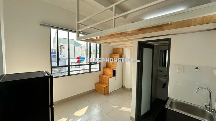 Phòng căn hộ Duplex đủ nội thất view bancon thoáng mát - 328 XVNT Q. Bình Thạnh ( Gần ĐH Hutech)