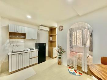 Căn hộ 1 phòng ngủ, PK đủ nội thất ngay Cầu Tân Định, P. Tân Định, Quận 1